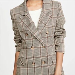 Lioness The Don Jacket Plaid Blazer